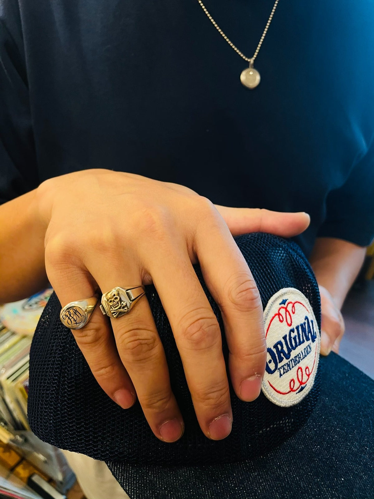 At Last TWC English Cursive Ring