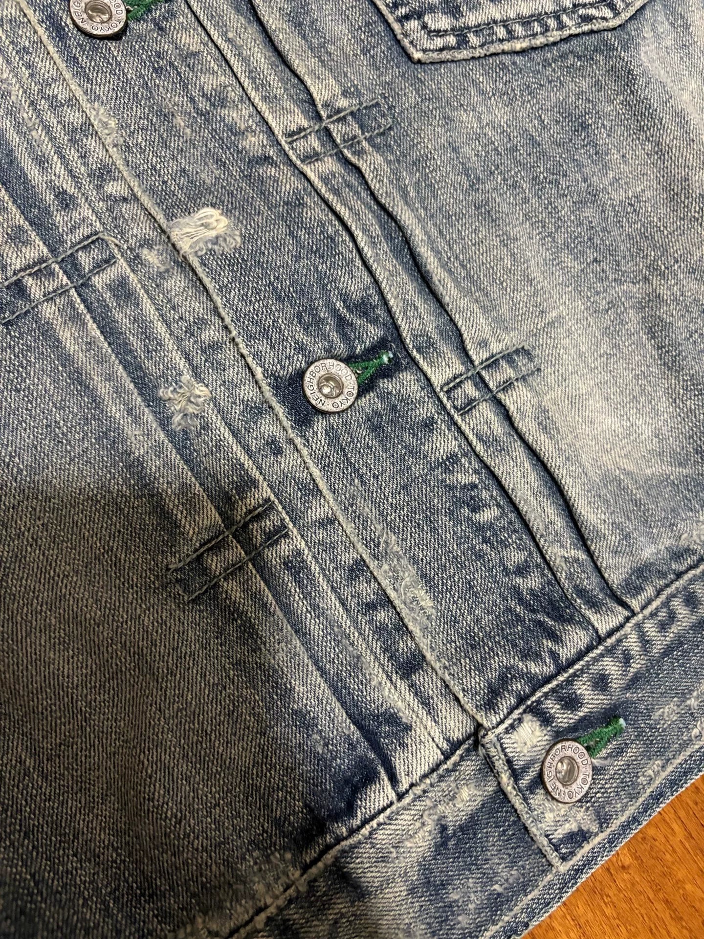 neighborhood savage stockman denim jacket