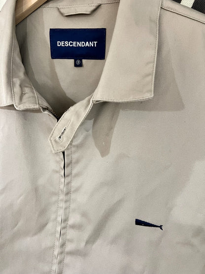 beige lightweight jacket by DCDT Descendant