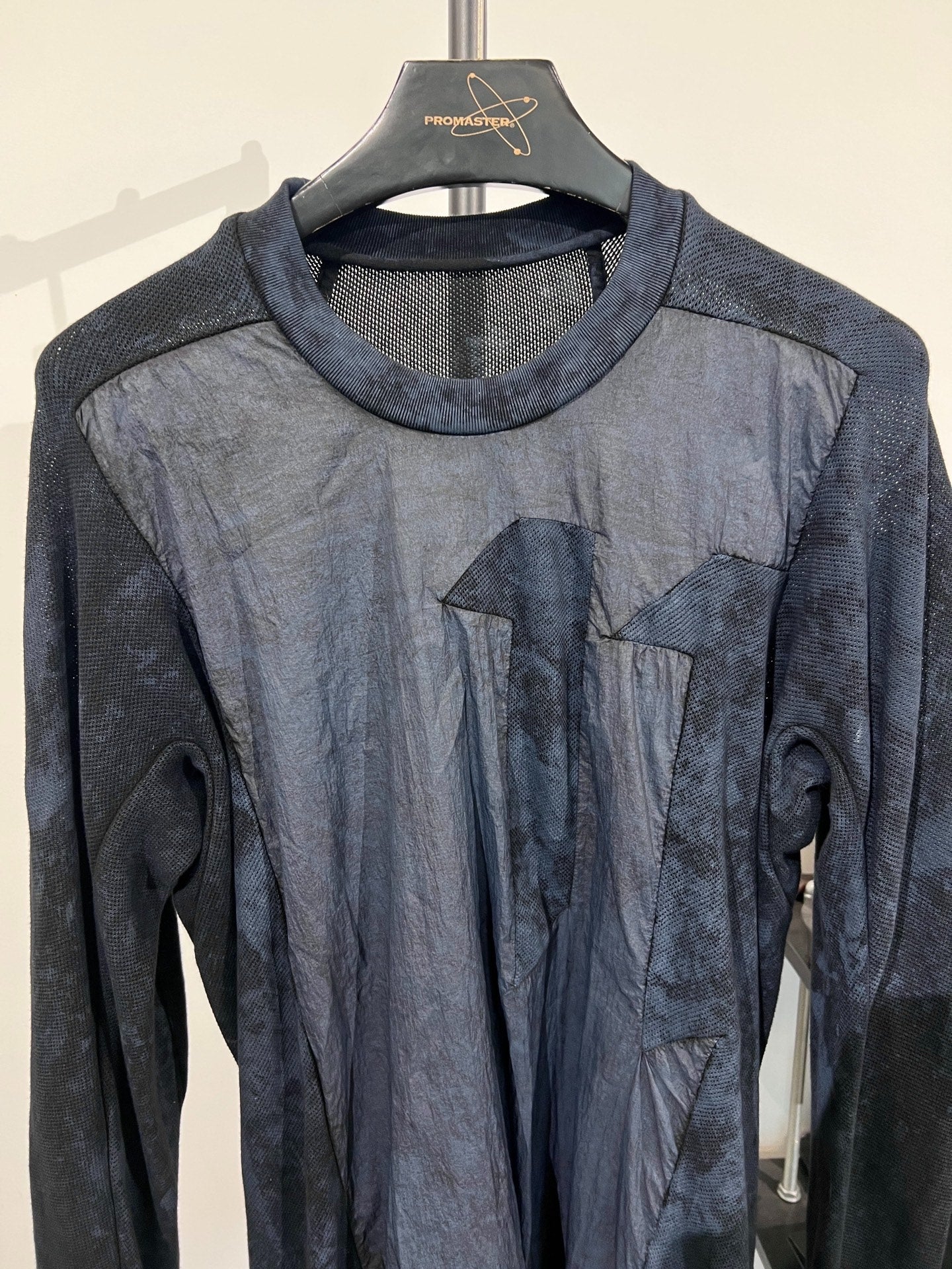 Boris Bidjan Saberi 11by BBS CR1 Mesh Splatter Sweatshirt