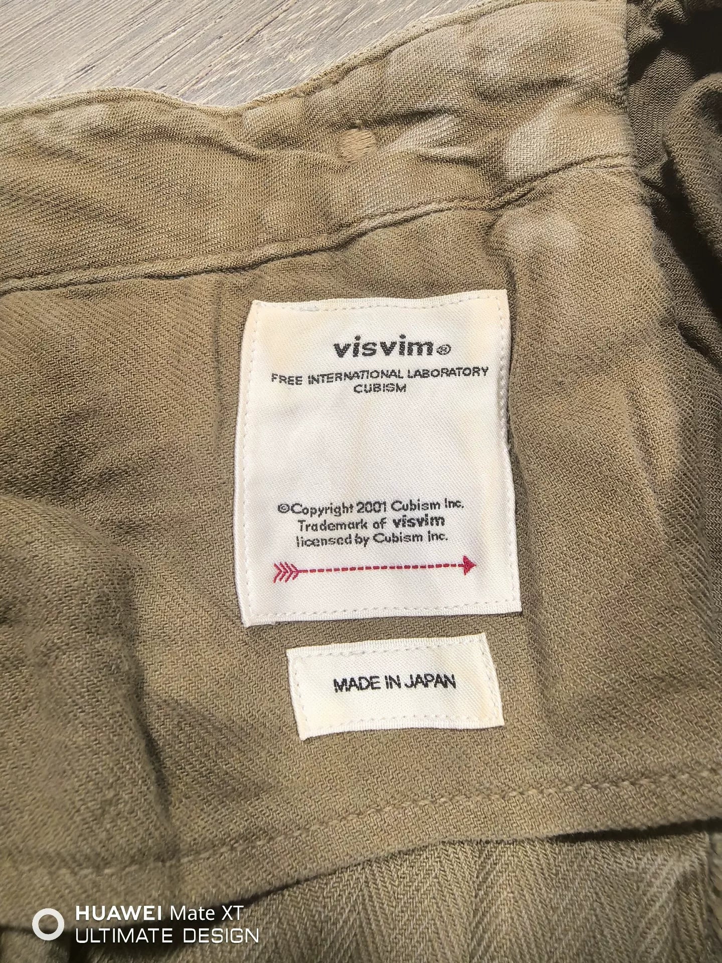 visvim veterans shorts with unique patchwork design