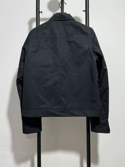rick owens ro brother jacket in black
