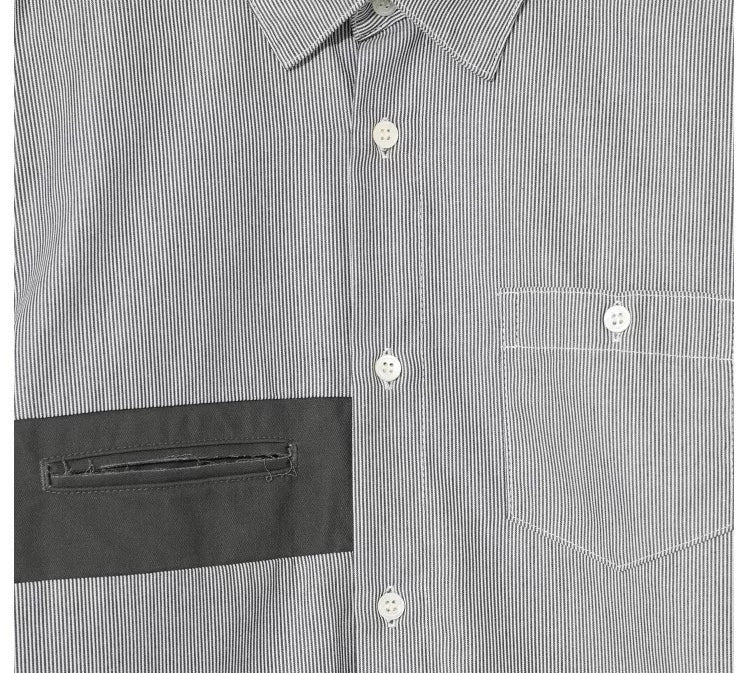 UNDERCOVER 24-25AW Cord Lane Striped Shirt