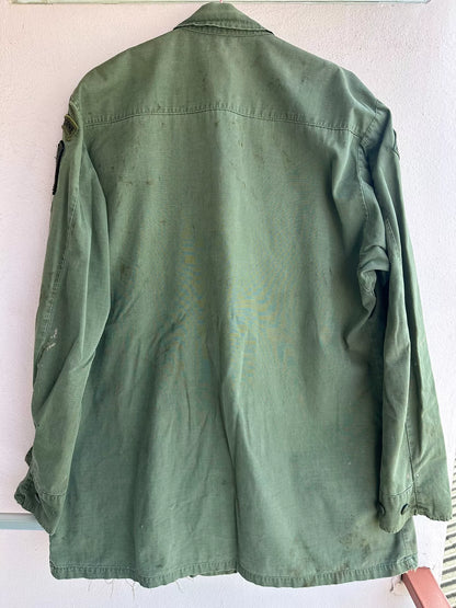 1960s Vintage Vietnam War TCU Combat Shirt