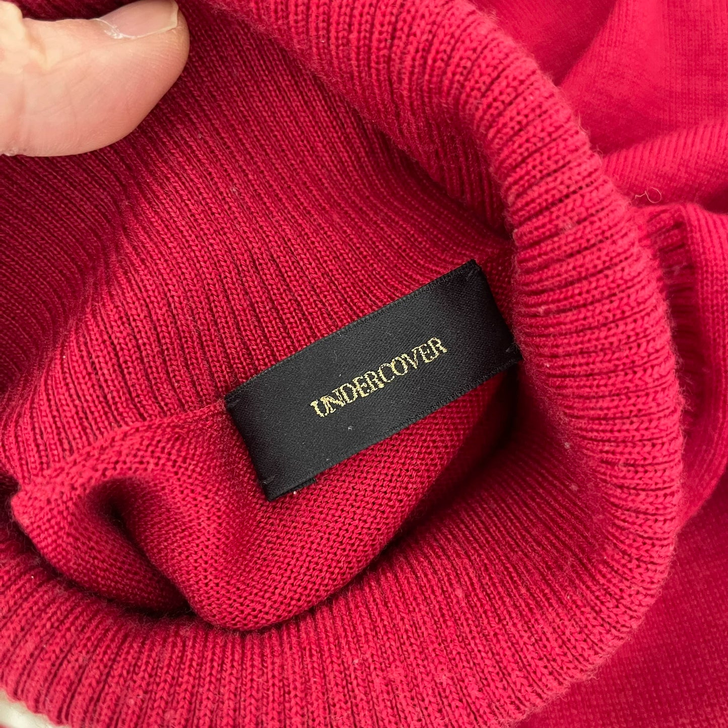 UnderCover Turtleneck Sweater 100% Wool