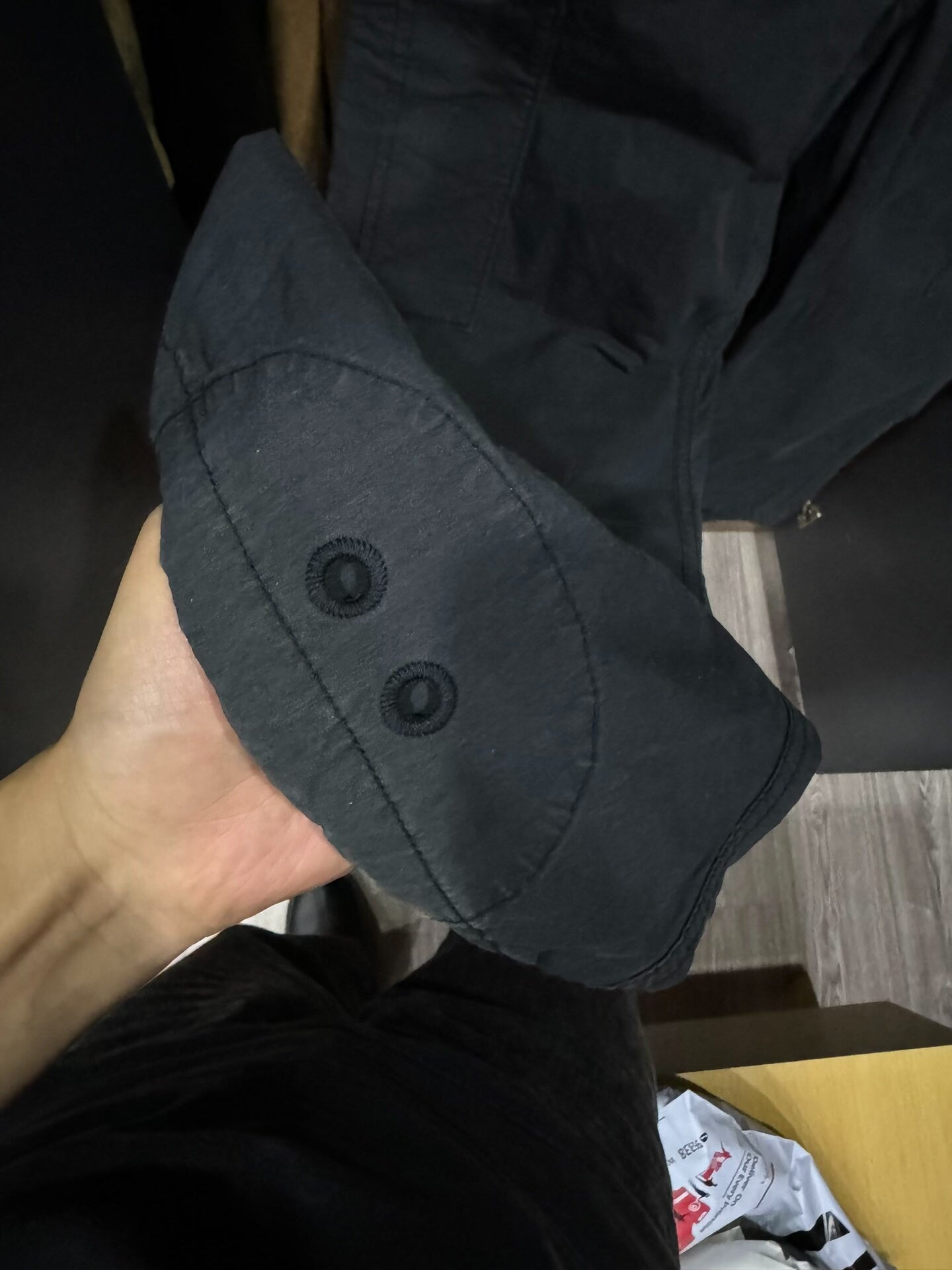 RRL Lightweight Black Cargo Pants