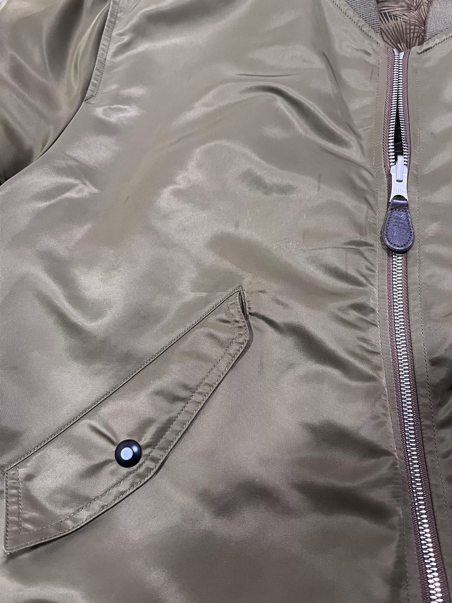 RRL Double RL Reversible MA-1 Jacket