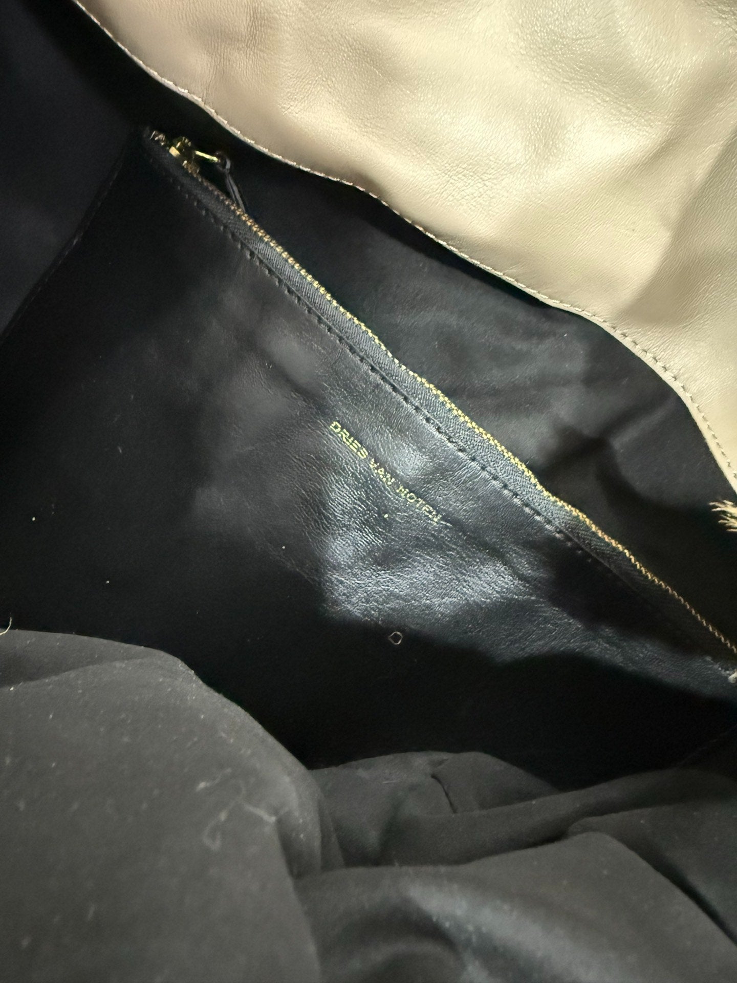 Dries van Noten Large Plush Unisex Bag