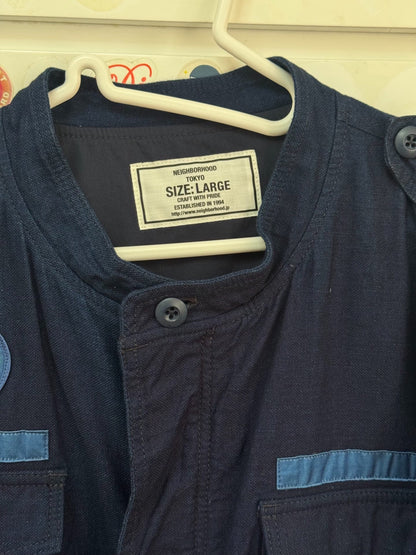 Neighborhood 18ss M65 Indigo Military Jacket