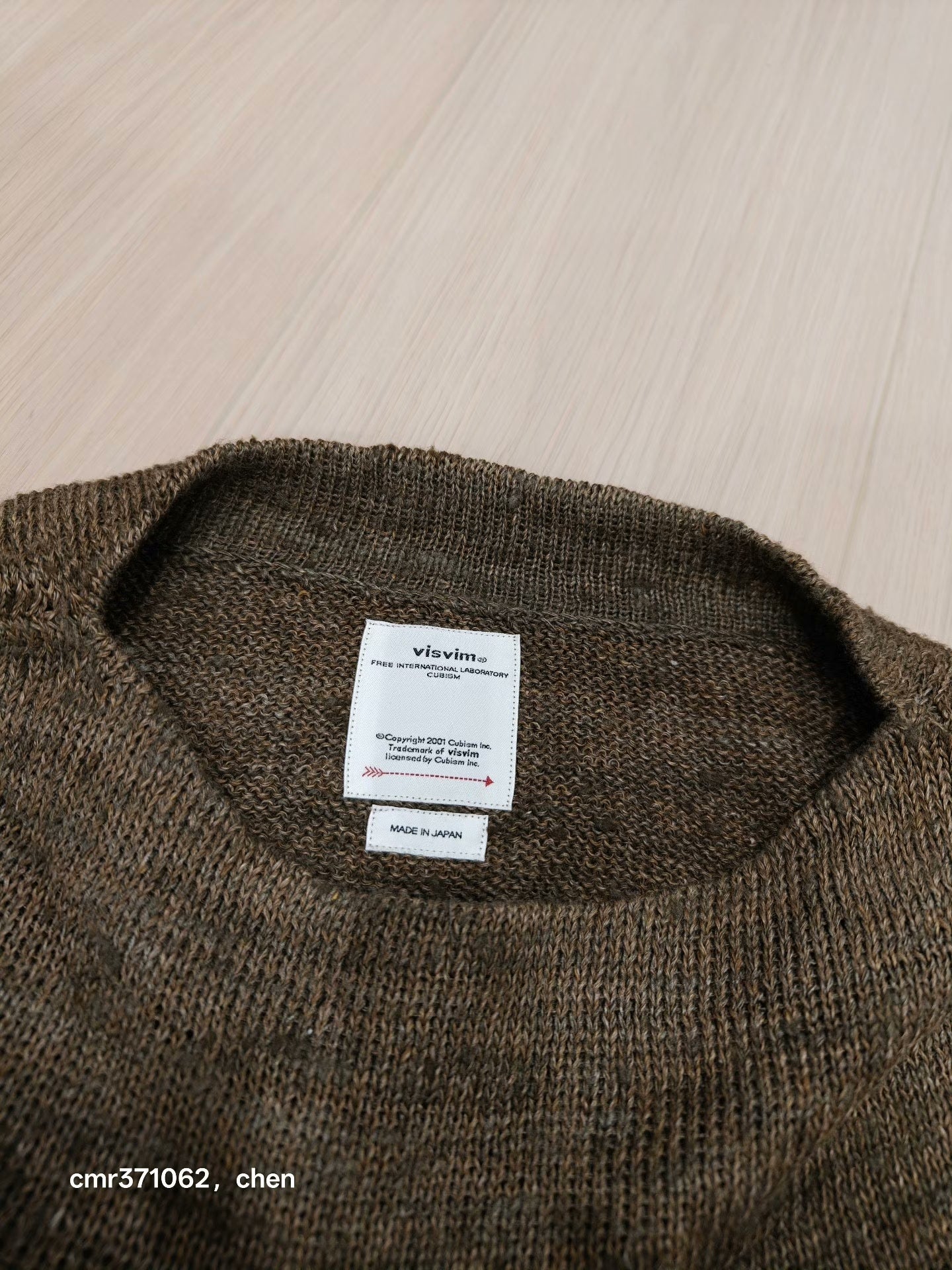 Visvim 21SS Marie Boat Neck Sweater