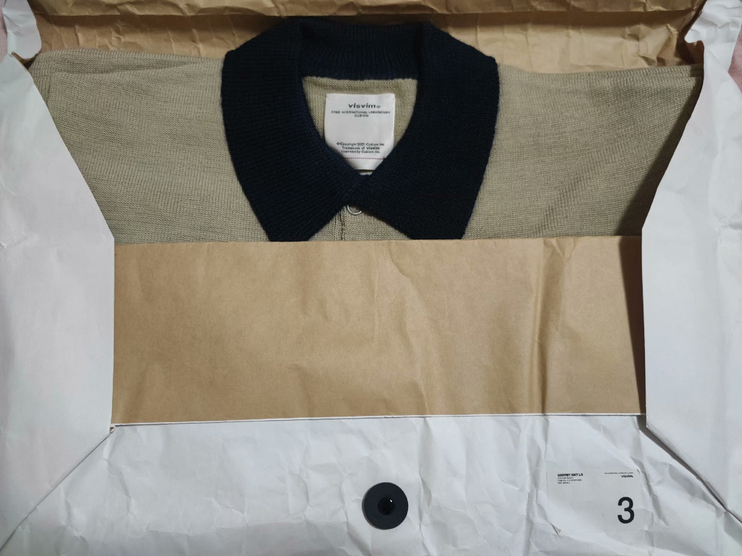 VISVIM 21AW GODFREY KNIT L/S