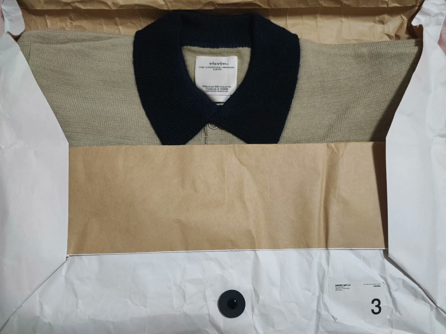 VISVIM 21AW GODFREY KNIT L/S