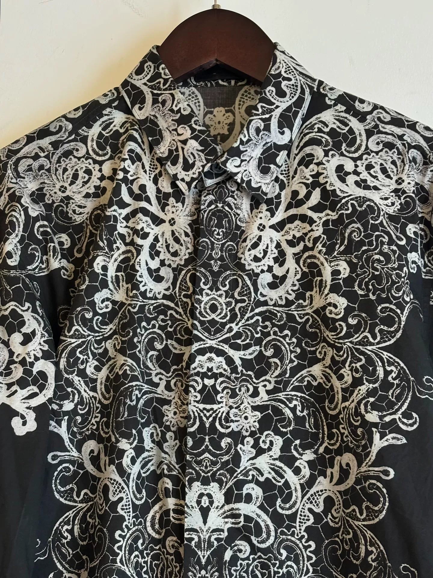alexander mcqueen 2013 floral shirt