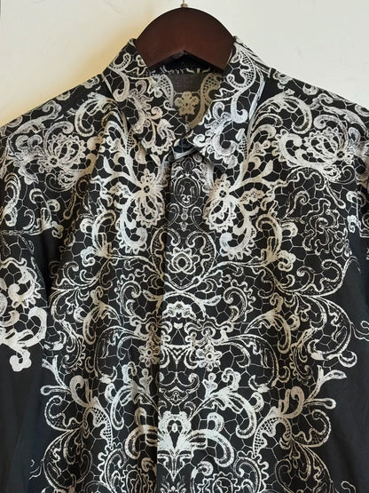 alexander mcqueen 2013 floral shirt