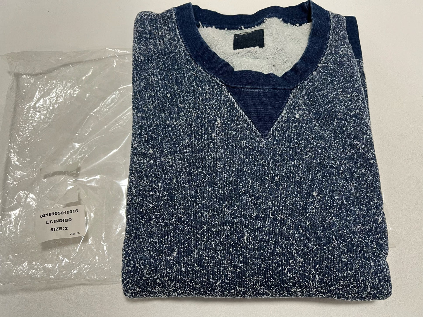 VISVIM 18 ICT JUMBO SWEAT CREW L/S