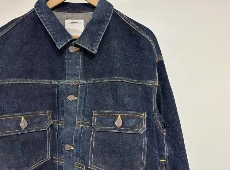visvim 23AW 101XX Mud-Dyed Denim Jacket