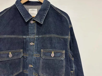 visvim 23AW 101XX Mud-Dyed Denim Jacket