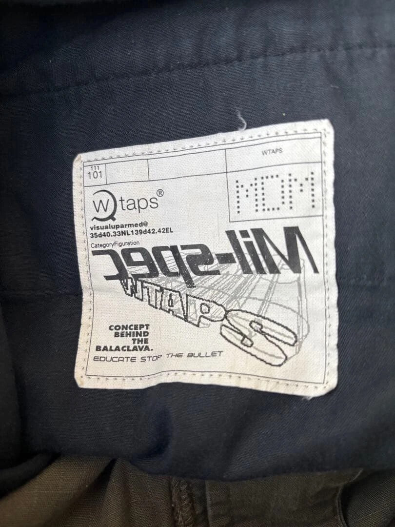 wtaps cargo pants early edition size M