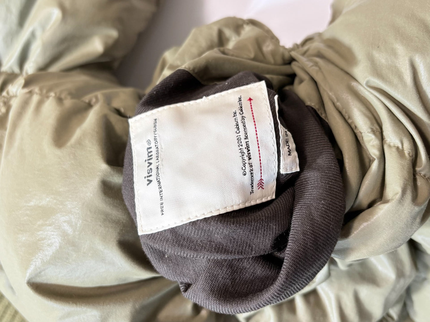VISVIM Yukata Down Mud-Dyed Robe