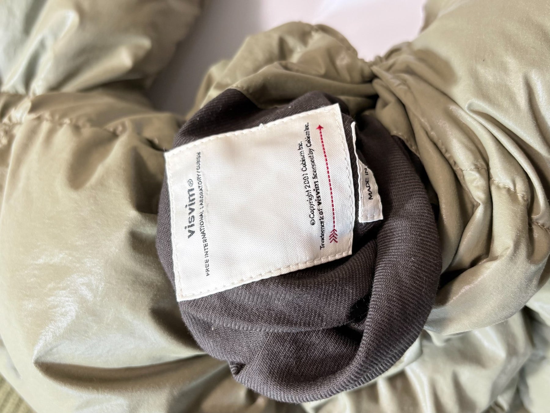 VISVIM Yukata Down Mud-Dyed Robe