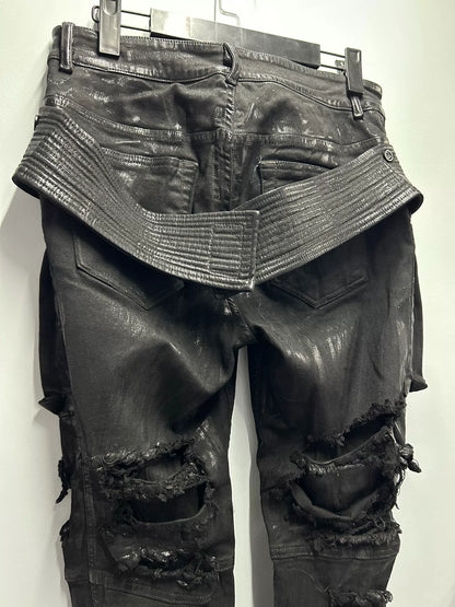 Rick Owens Drkshdw Black Denim Pants Size 29