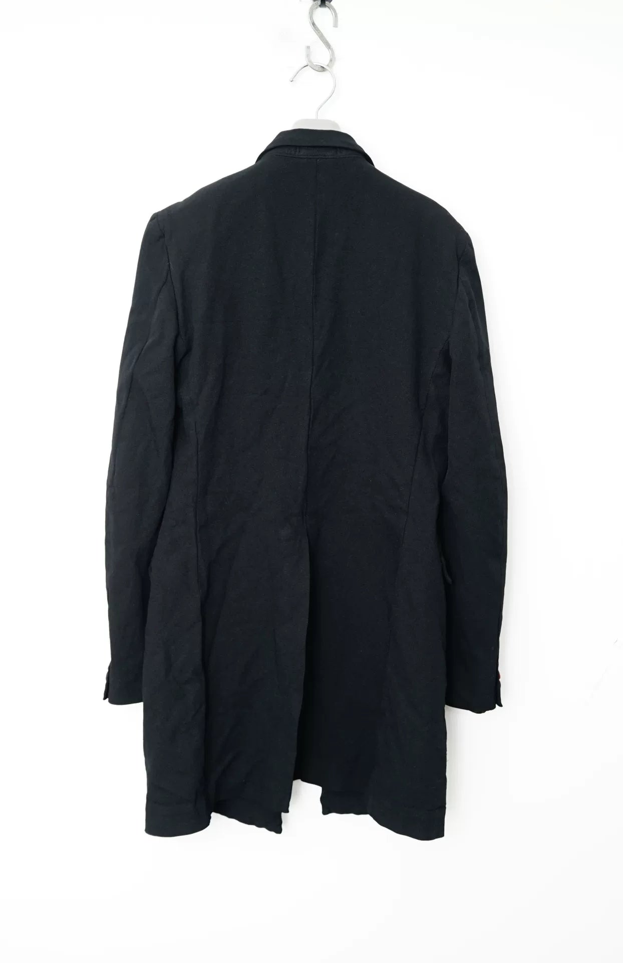 Comme des Garçons Velvet Patchwork Chester Coat