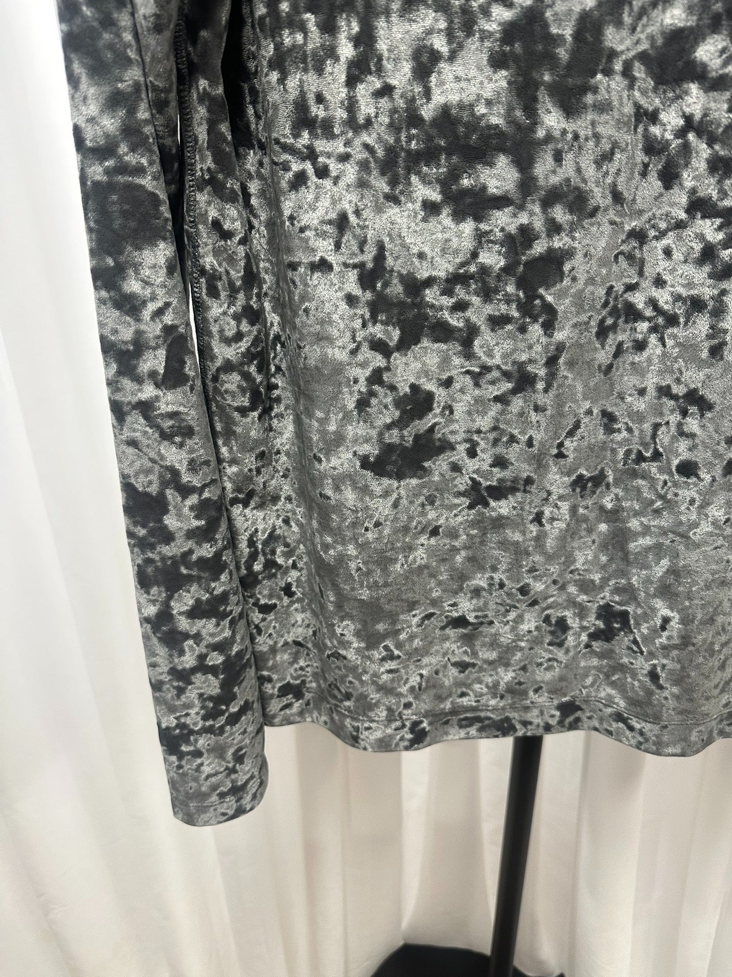 Dries Van Noten Velvet Turtleneck Sweatshirt