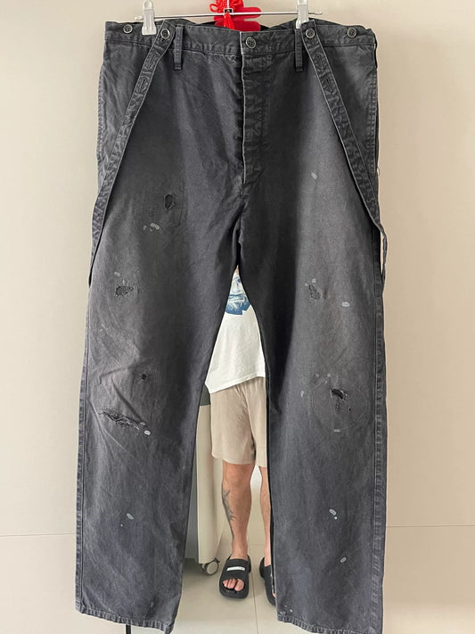 visvim Distressed Overalls 21ss