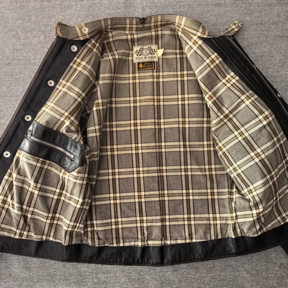 Toys McCoy Black Leather Racing Jacket