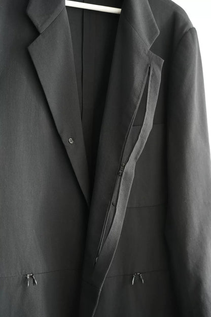Yohji Yamamoto Water Drop Zip Blazer