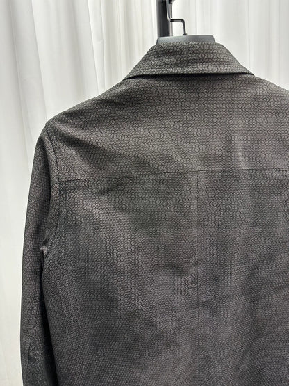 Yohji Yamamoto Black Pigskin Jacket