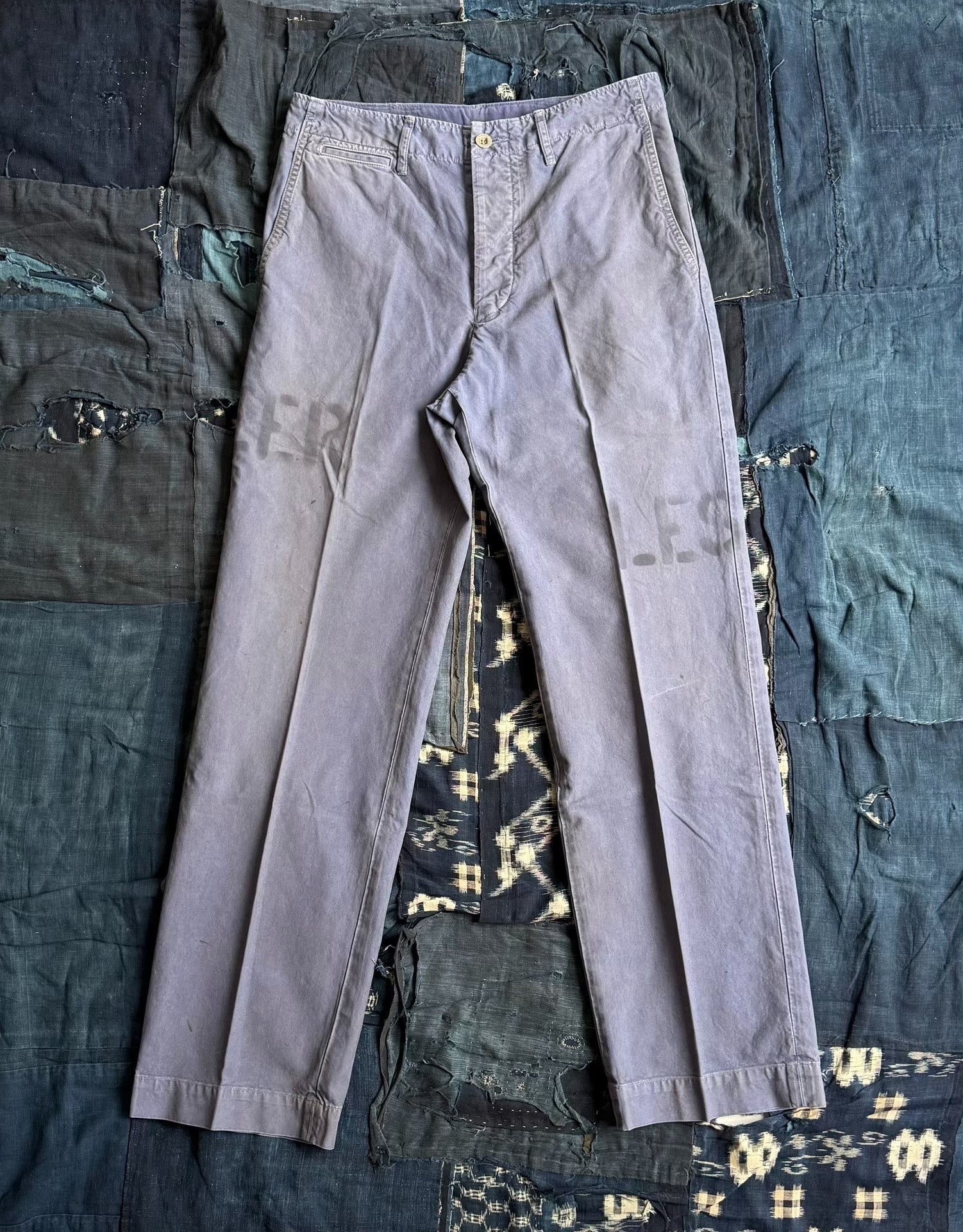 VISVIM 21AW DMGD PEERLESS CHINO PANTS