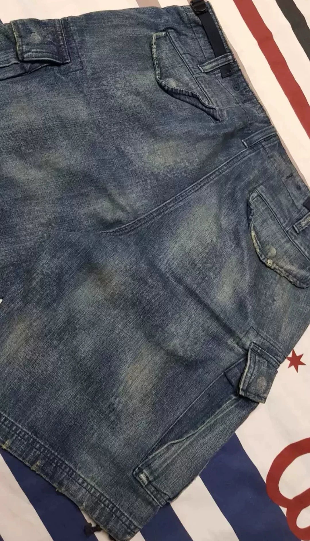 Ralph Lauren Distressed Denim Shorts