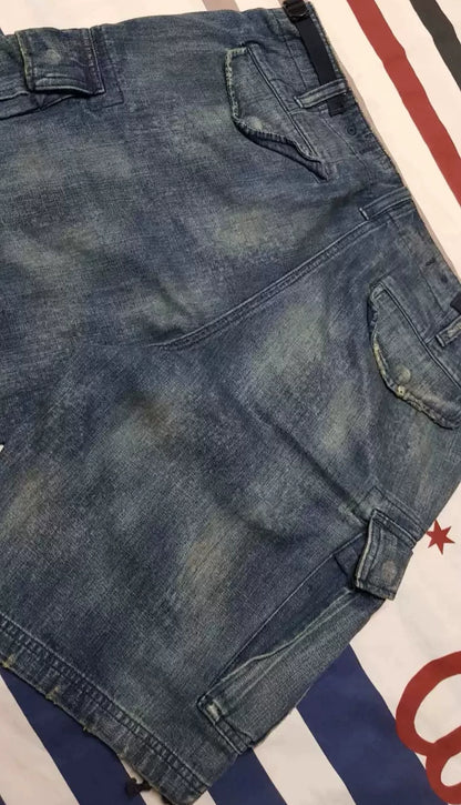 Ralph Lauren Distressed Denim Shorts