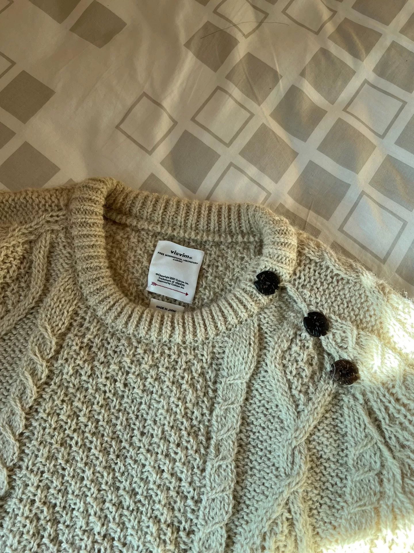 VISVIM 20AW BOLLARD CREW KNIT