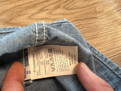 visvim Granger Light Blue Denim Shirt