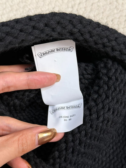 Chrome Hearts Cashmere Patch Beanie