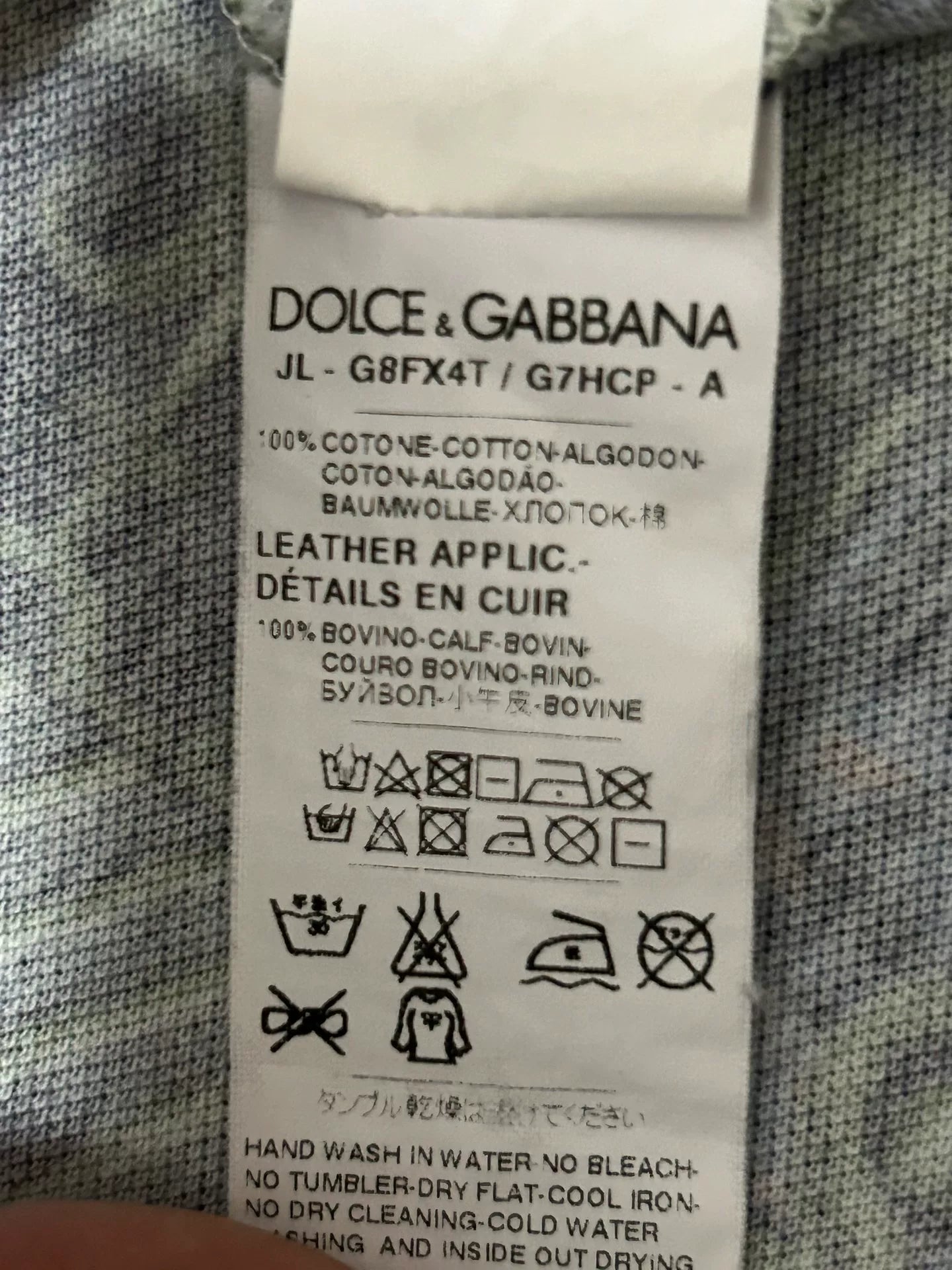 Dolce & Gabbana Short Sleeve Polo Shirt