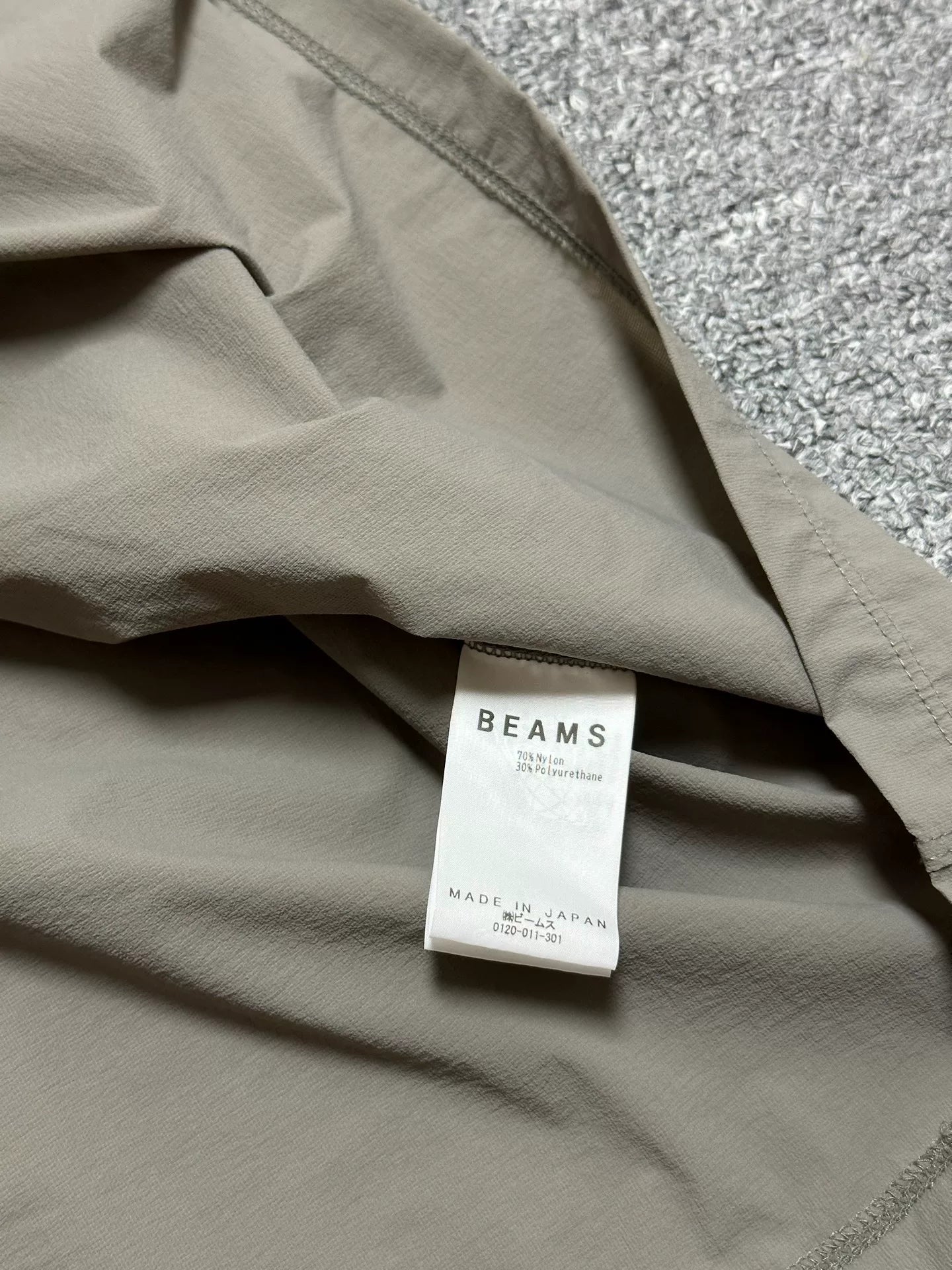 BEAMS SSZ 24SS Functional Short Sleeve