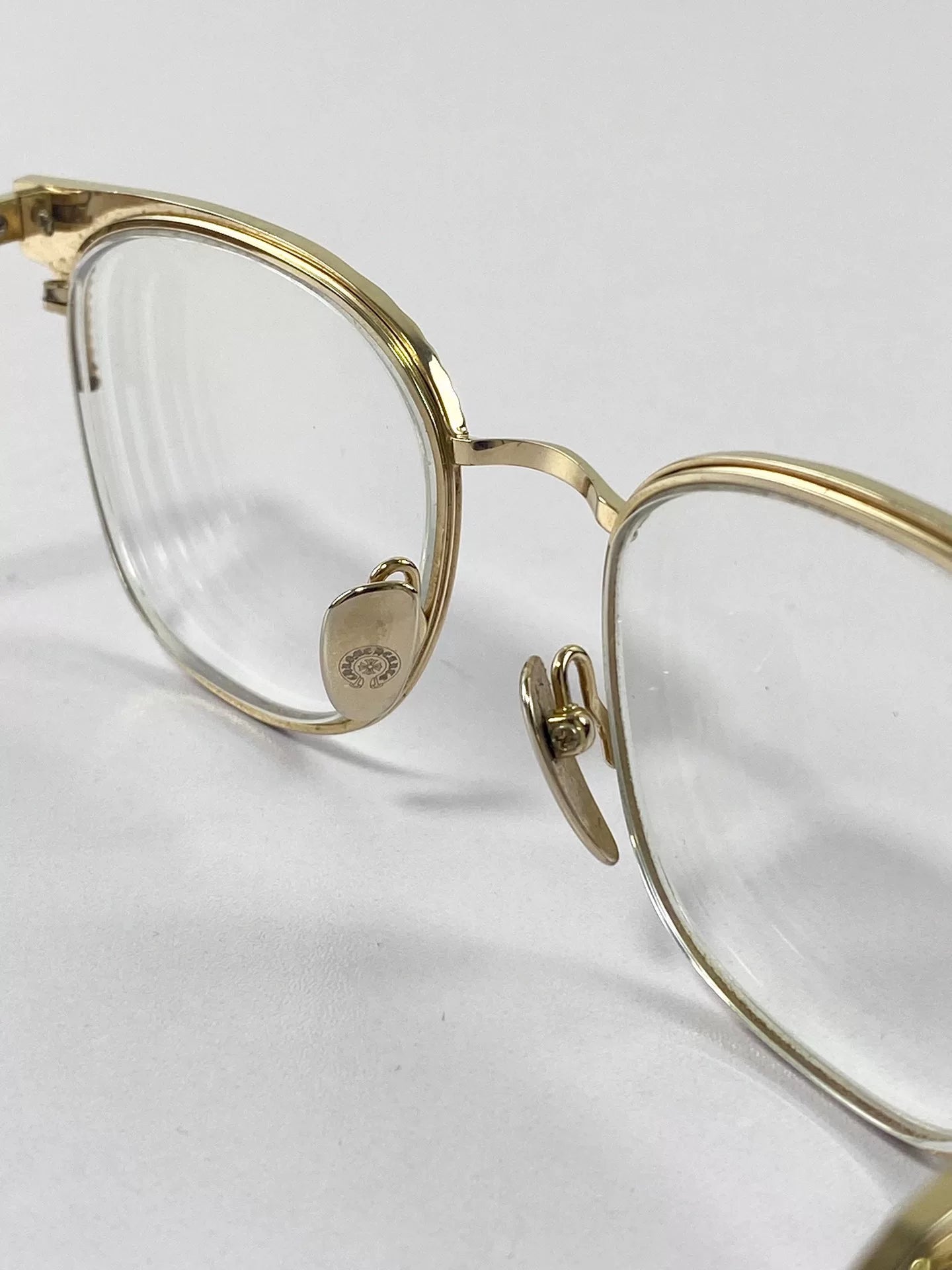 Chrome Hearts Black Gold Vine Glasses