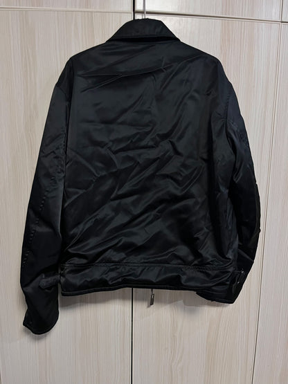 Yohji Yamamoto Black Nylon Jacket Size 2