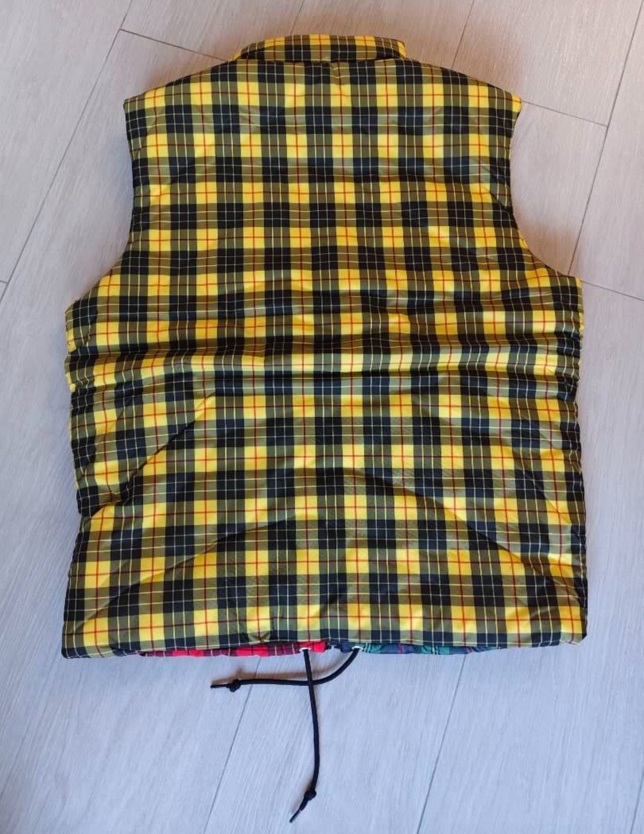Comme des Garçons Plaid Down Jacket
