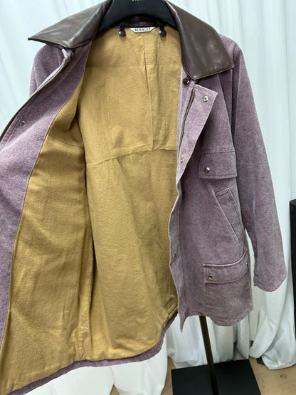 auraLEE canvas wash hunting jacket size 4