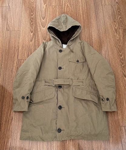 visvim admiral parka wool and alpaca blend