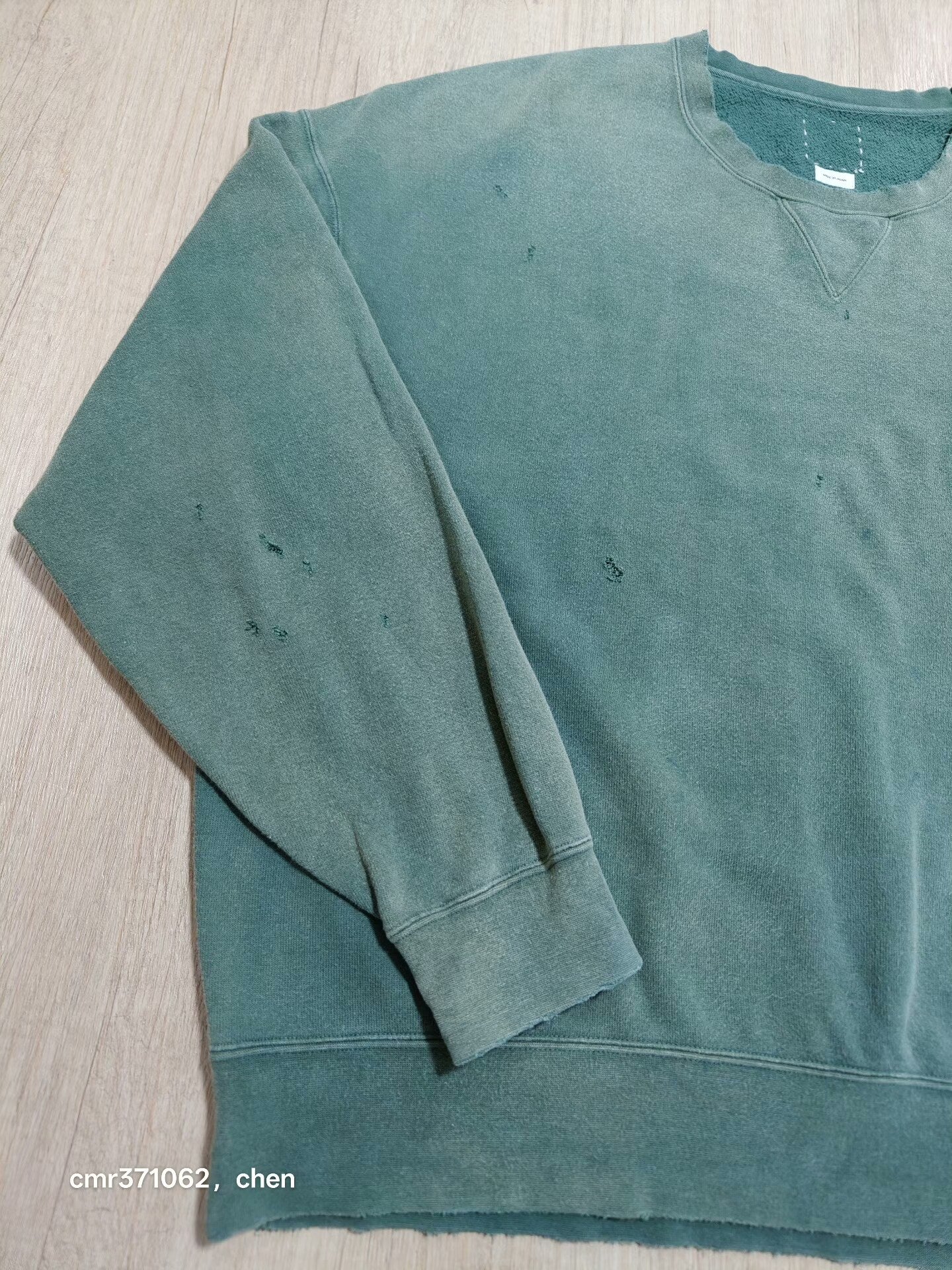 VISVIM 22AW AMPLUS SB SWEAT L/S