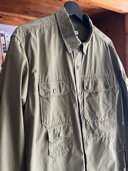 Engineered Garments Classic Olive Green Shirt Jacket
