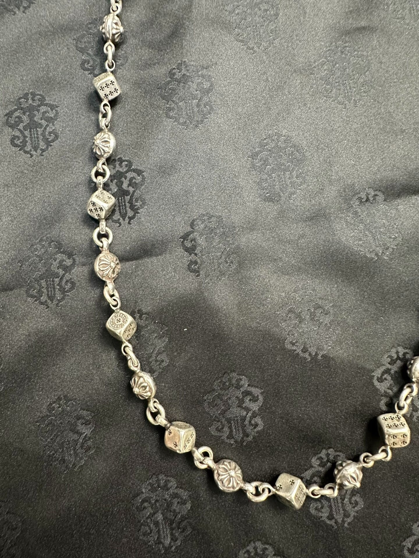 Chrome Hearts Dice Lobster Clasp Chain