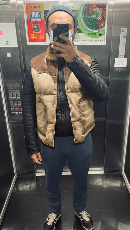 RRL American Retro Down Vest