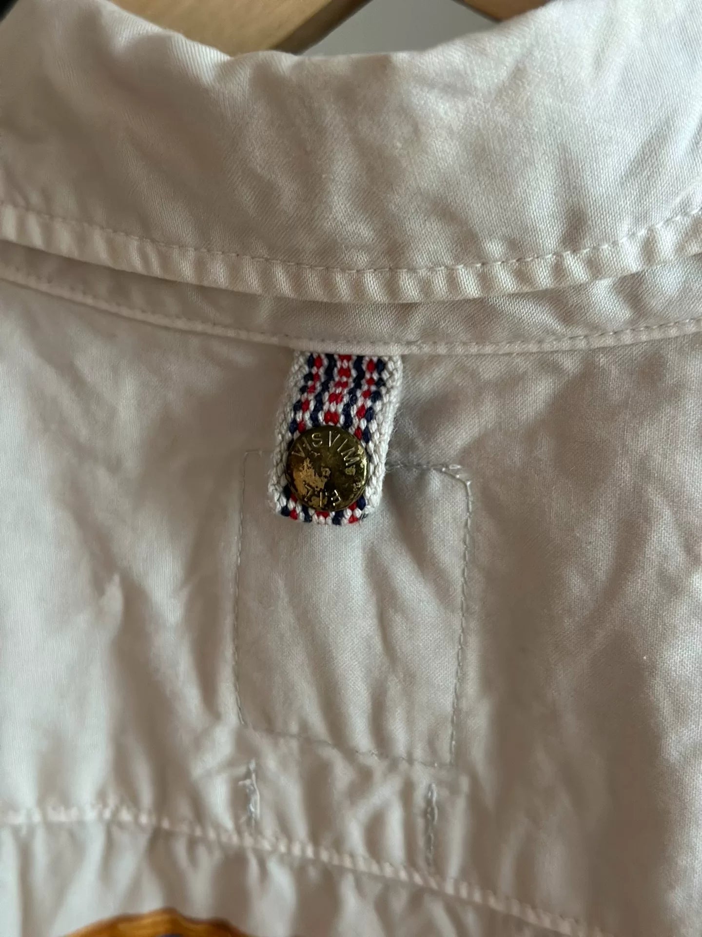 Visvim ELLAS S/S Hand-Painted Logo Shirt