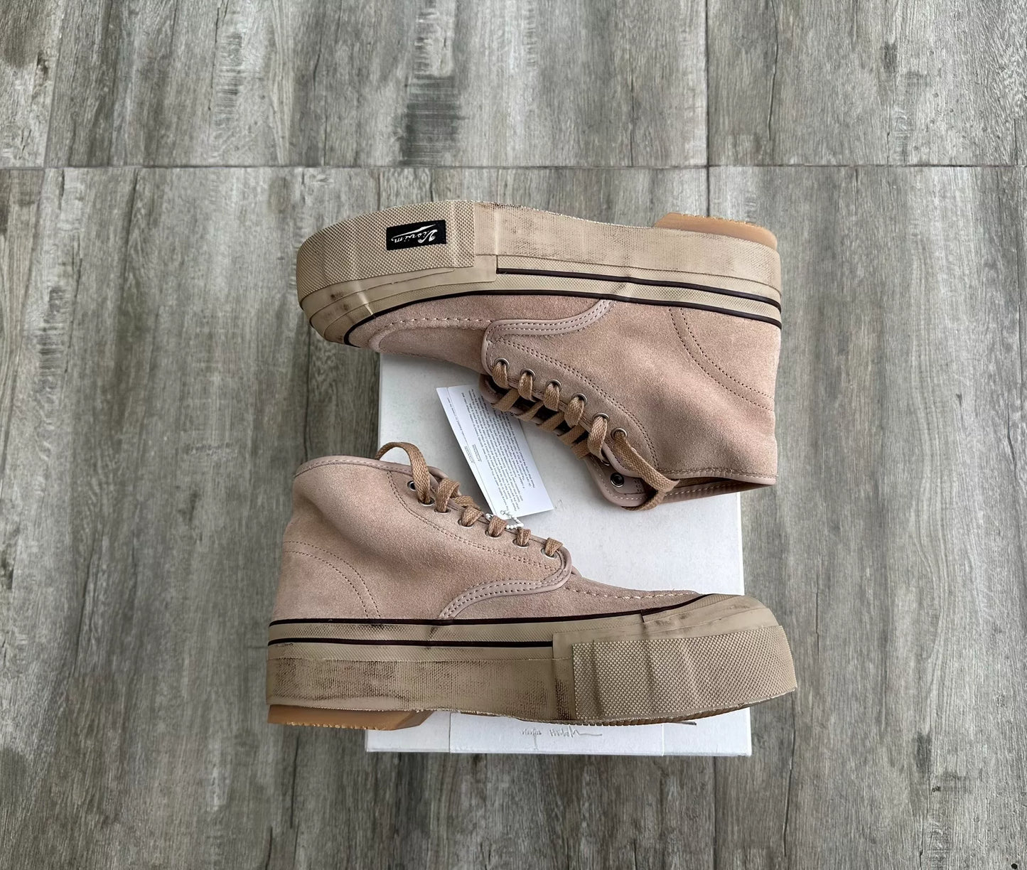 visvim liskamm g.patten-folk sneakers
